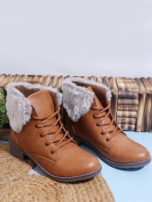 women ankle lenght lace up boot - 21652600 -  Standard Image - 0