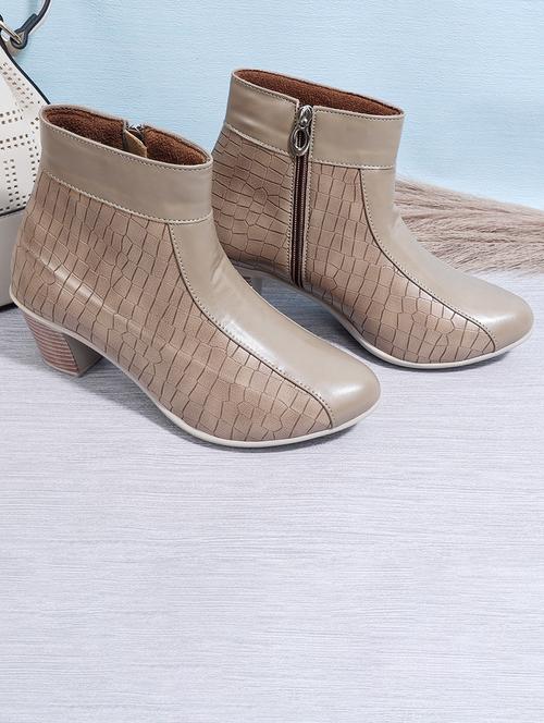 women ankle lenght zipper boot - 21652614 - Standard Image - 0