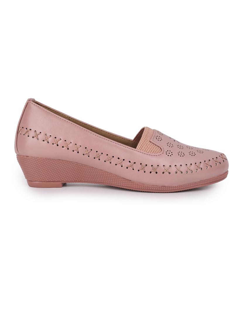 women pink slip on loafer - 21652642 - Standard Image - 2