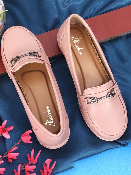 women nude slip on loafer - 21652645 - Standard Image - 0