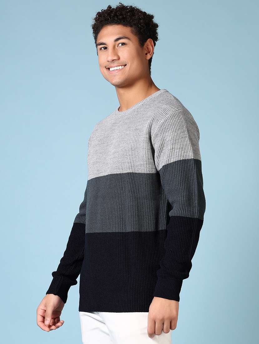 men self design long sleeve pullover - 21652734 -  Standard Image - 2