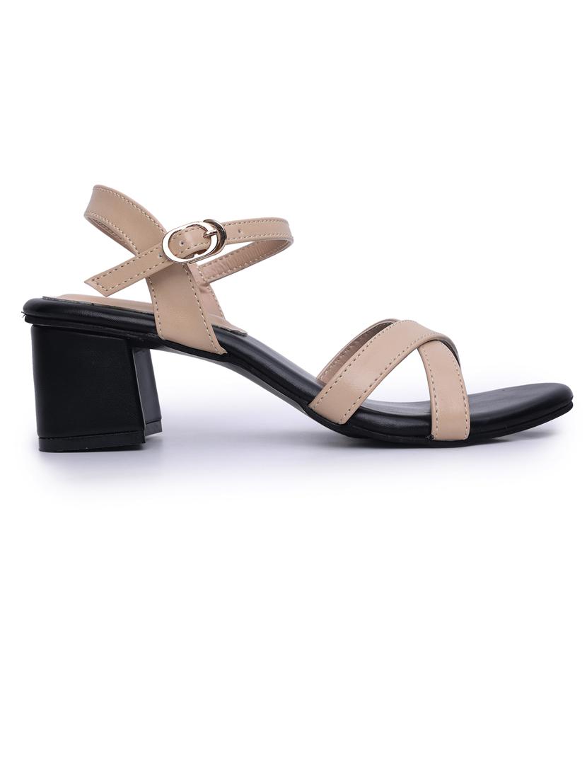 women solid ankle strap sandal - 21652901 - Standard Image - 2