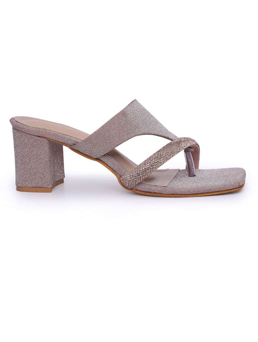 mauve pu slip on sandals - 21652906 -  Standard Image - 2