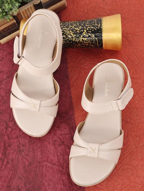 women solid ankle strap wedge - 21652935 -  Standard Image - 0