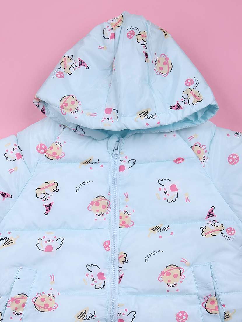 kids printed hooded jacket - 21653197 -  Standard Image - 2