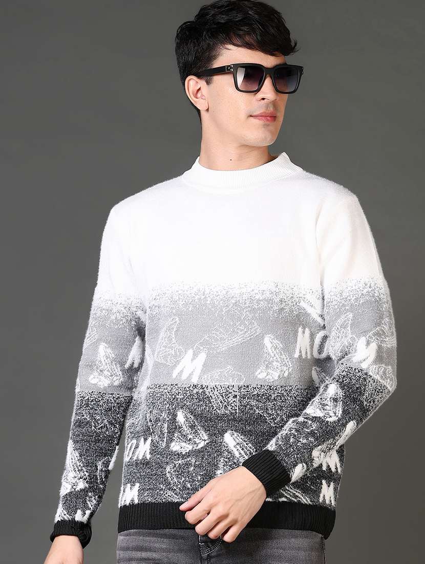 men acylic long sleeve pullover - 21653217 -  Standard Image - 2
