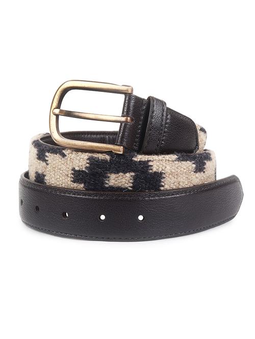 men black leatherette belt - 21653425 - Standard Image - 0
