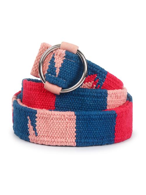 men multi color leatherette belt - 21653427 - Standard Image - 0