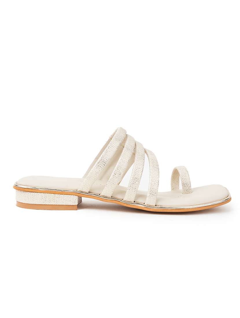 women embellished toe separator sandals - 21653531 - Standard Image - 2