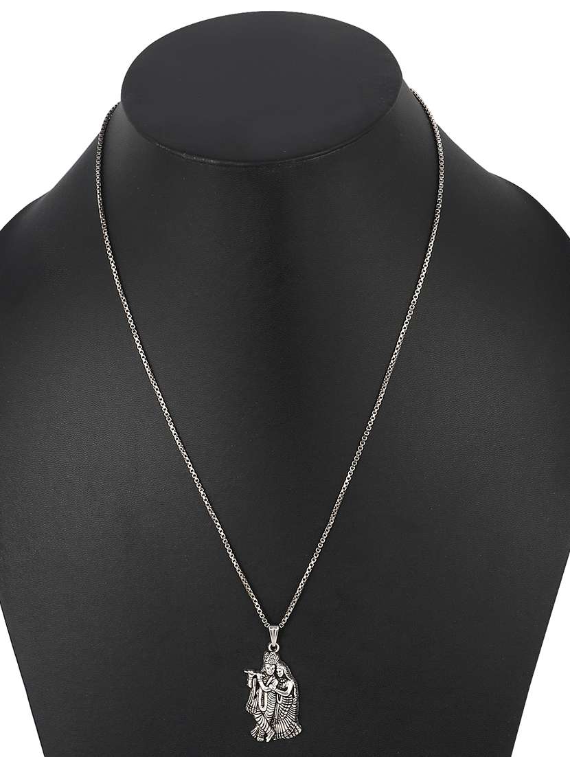 men sacred idol pendant with chain - 21659707 -  Standard Image - 2
