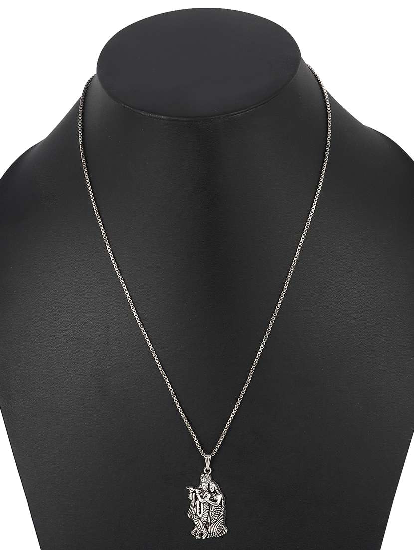 men sacred idol pendant with chain - 21659713 -  Standard Image - 2