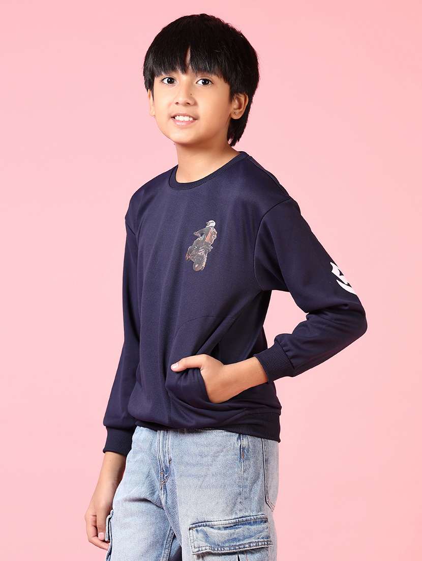boys long sleeves printed sweatshirt - 21659727 -  Standard Image - 2