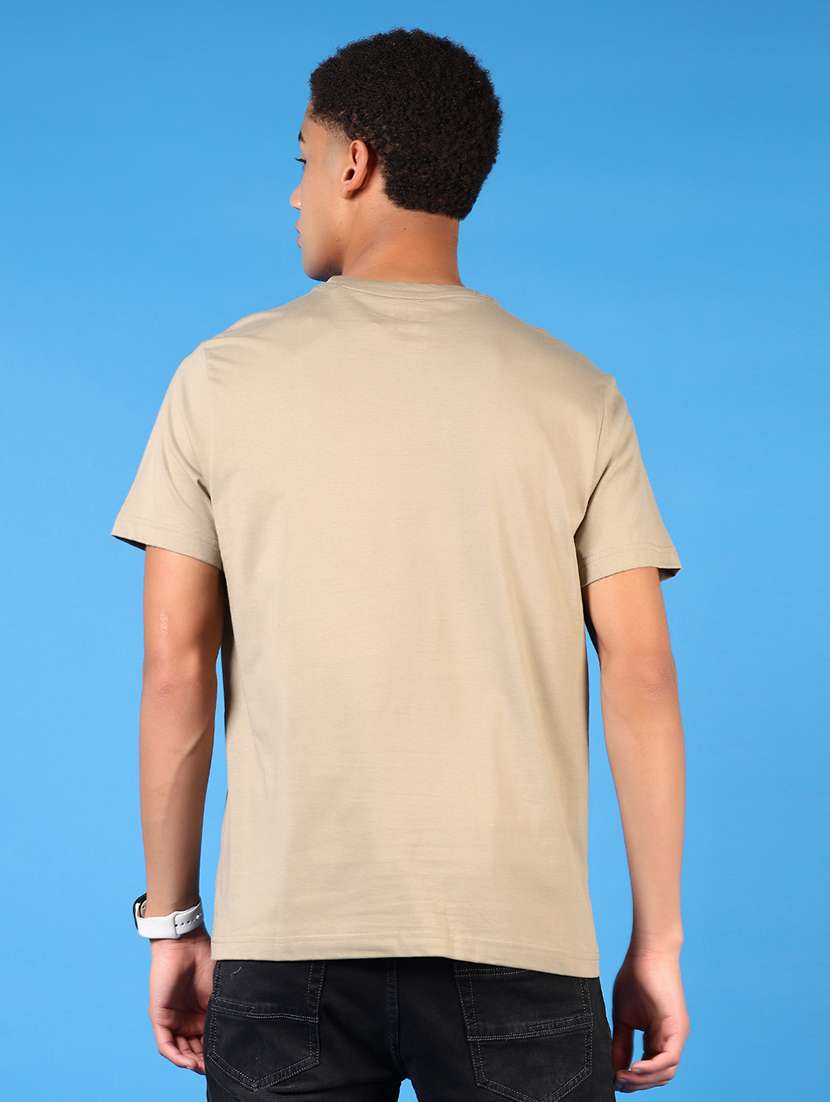 men solid short sleeve regular fit t-shirt - 21659748 - Standard Image - 2