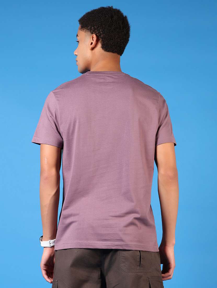 men solid short sleeve regular fit t-shirt - 21659749 - Standard Image - 2