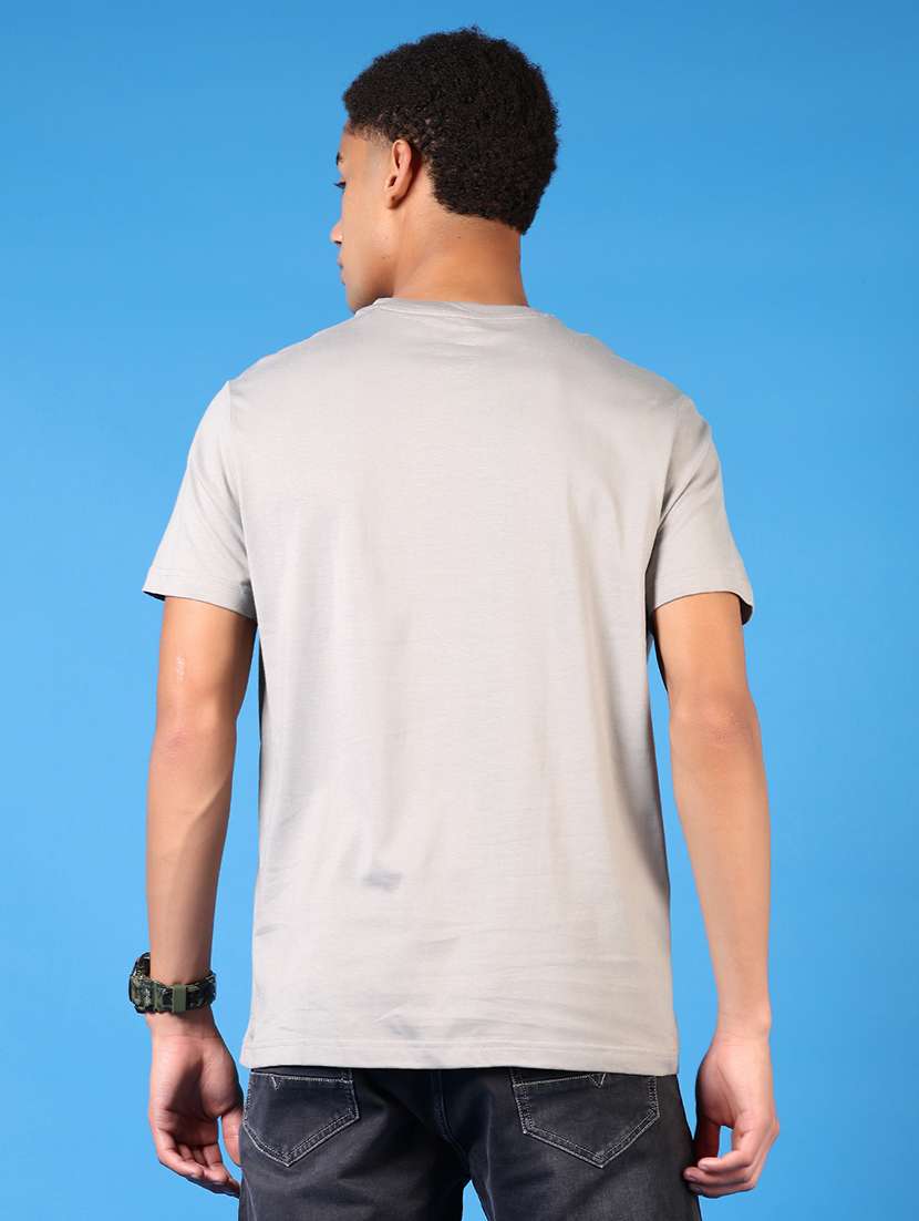 men solid short sleeve regular fit t-shirt - 21659750 - Standard Image - 2