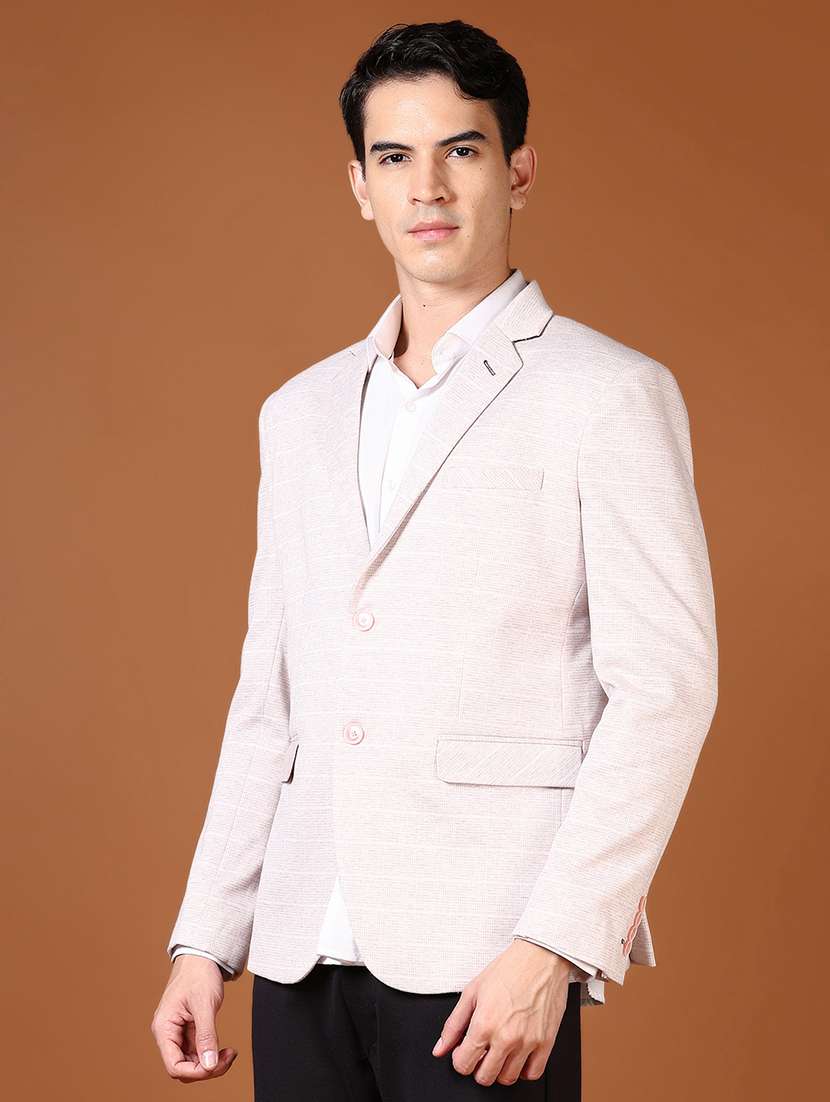 men long sleeve single breasted casual blazer - 21659783 -  Standard Image - 2