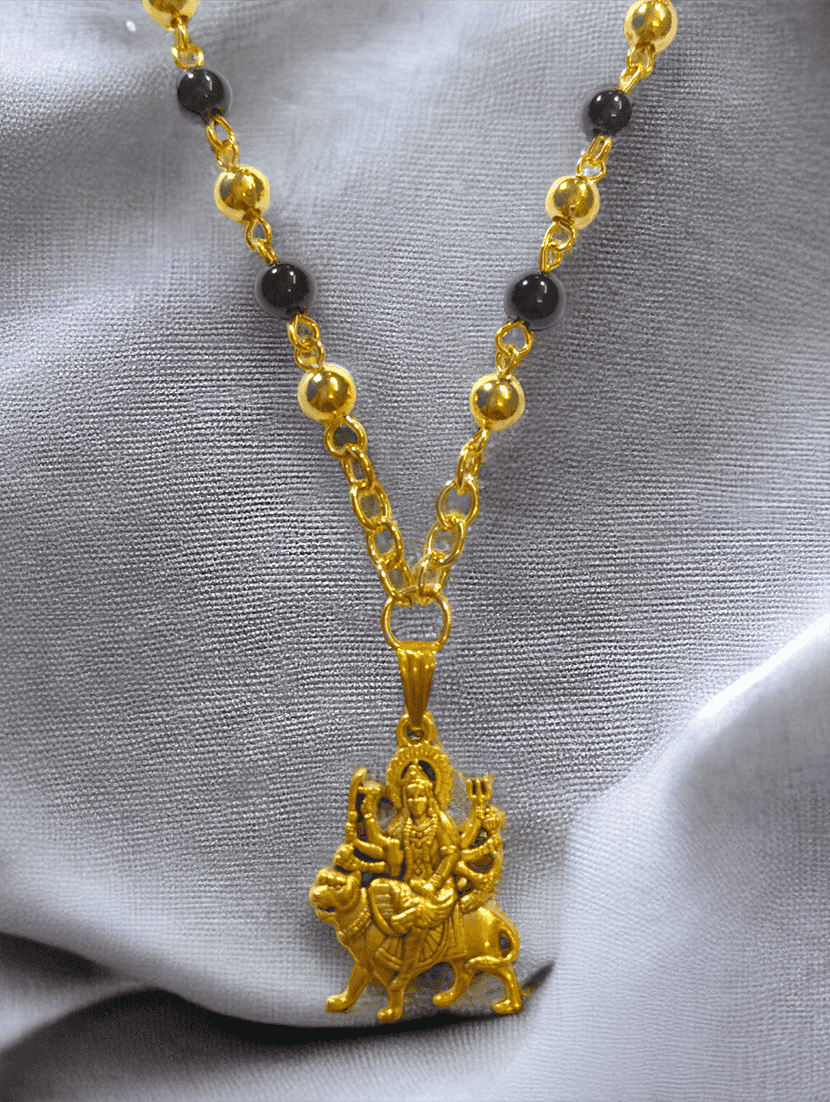 men sacred idol pendant with chain - 21659841 -  Standard Image - 2