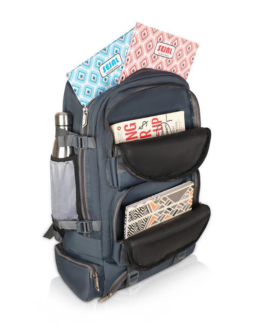 men camouflage printed adjustable strap rucksack - 21659874 - Standard Image - 2