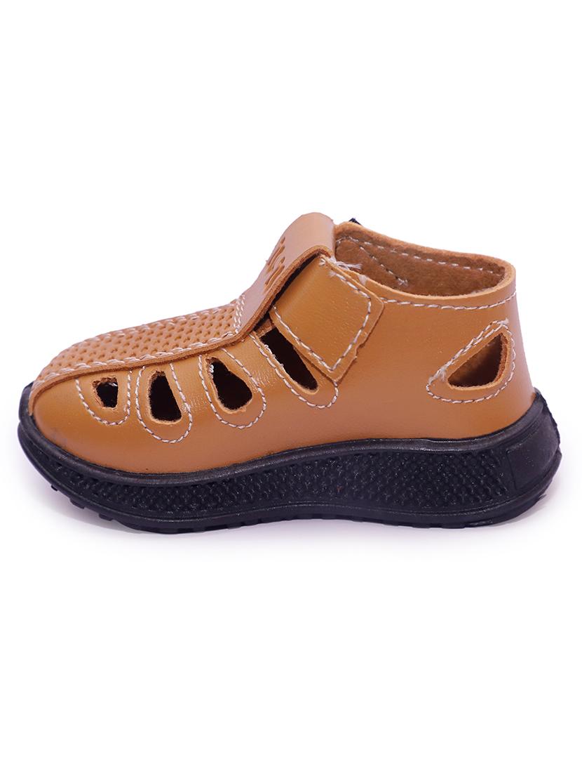 tan unisex kids shoe-style sandals - 21660086 - Standard Image - 2