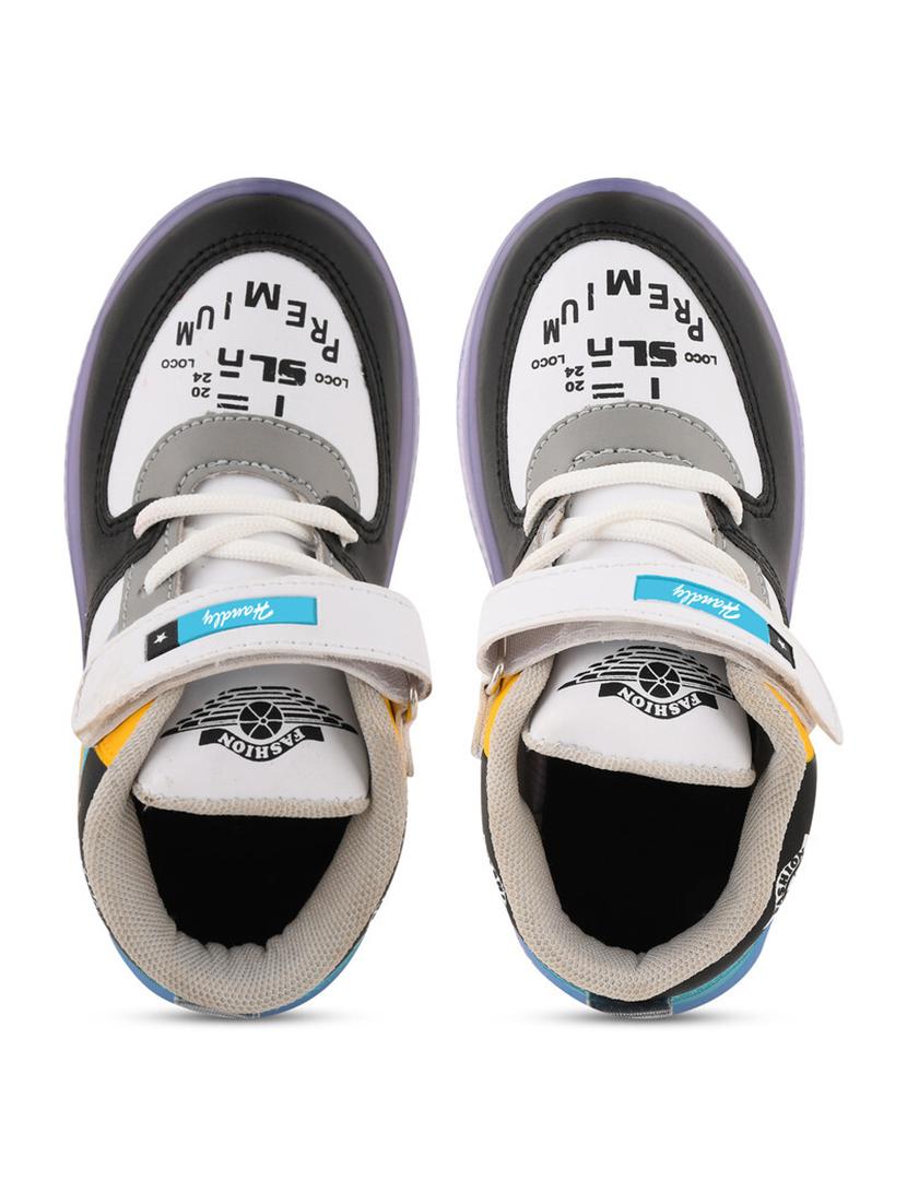 kids color block lace up sports shoes - 21660205 - Standard Image - 2