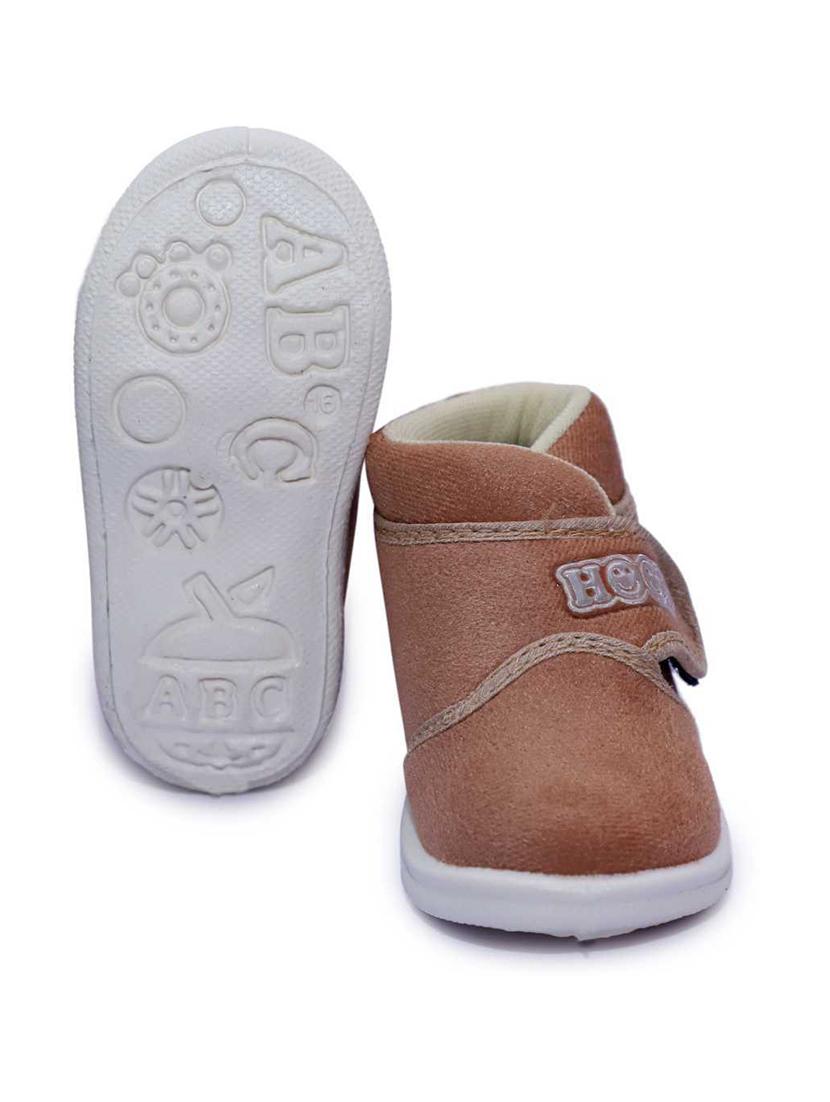 unisex solid slip on velcro shoes - 21660223 - Standard Image - 2