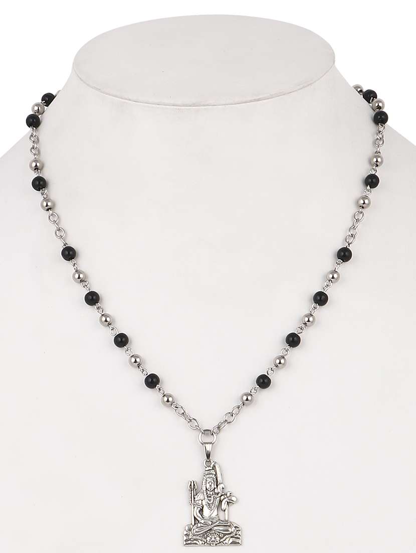 men sacred idol pendant with chain - 21661025 -  Standard Image - 2