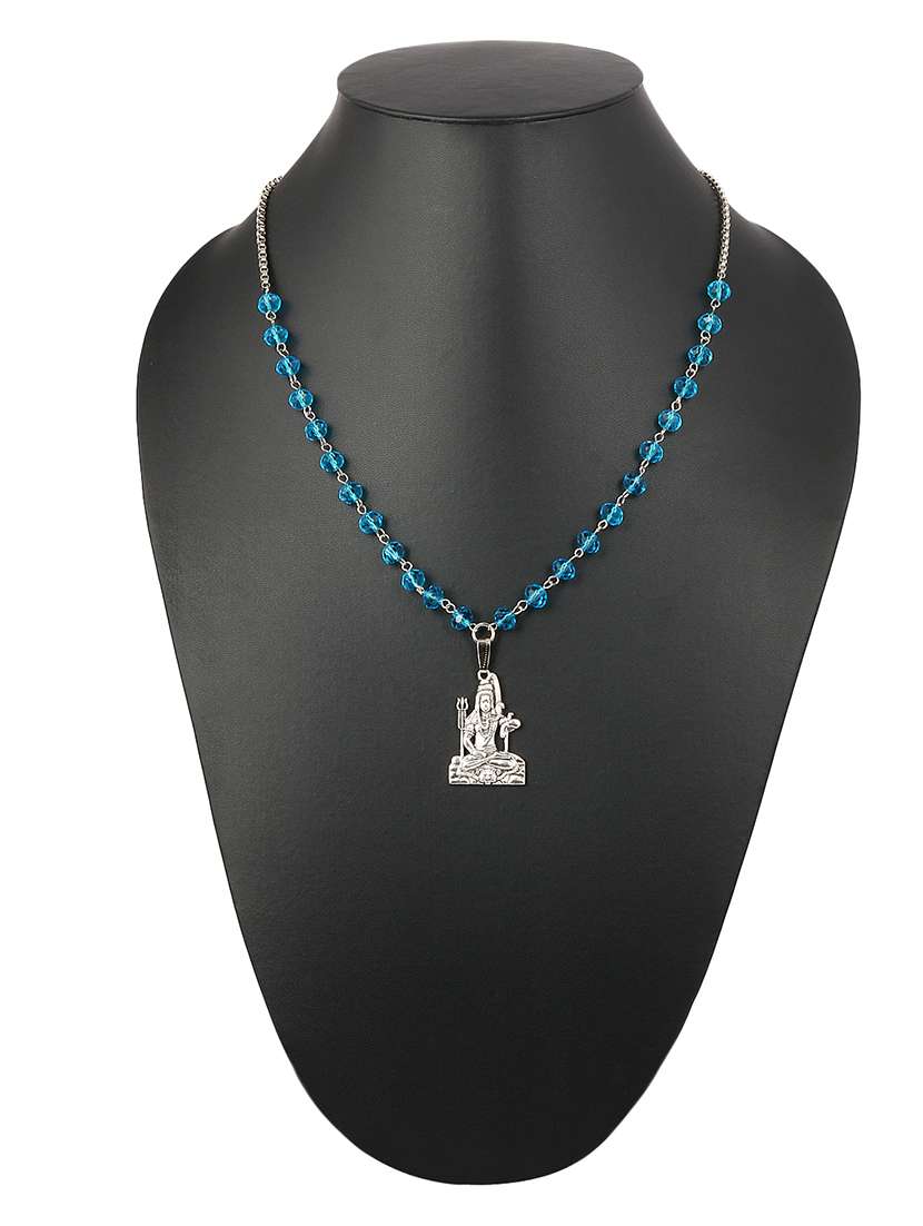 men sacred idol pendant with chain - 21661028 -  Standard Image - 2