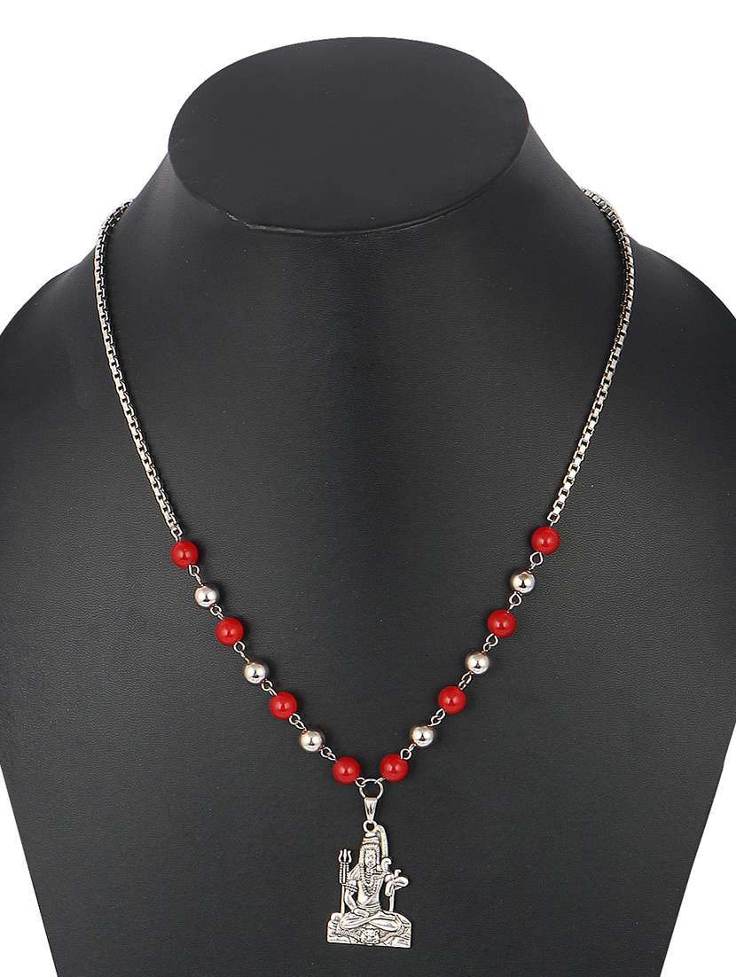 men sacred idol pendant with chain - 21661033 -  Standard Image - 2