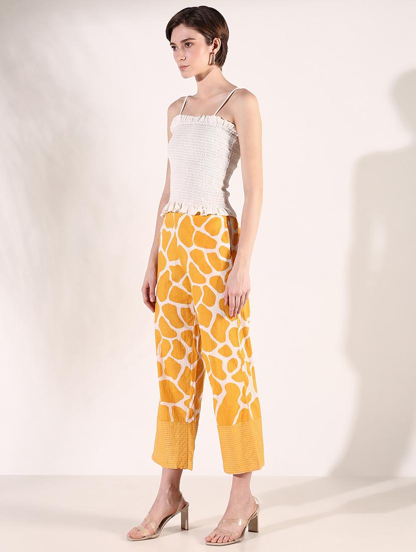 women solid top and trouser co-ords set with shrug - 21661461 - Standard Image - 2