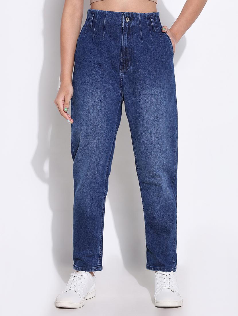 women high rise denim jeans - 21661513 - Zoom Image - 0