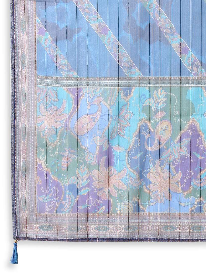 women floral kurta pant set with dupatta - 21661587 -  Standard Image - 7