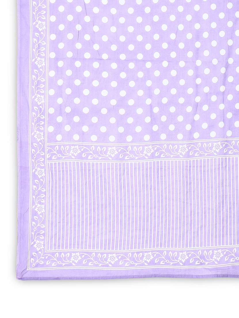 women polka dots printed kurta pant set with dupatta - 21661606 -  Standard Image - 7
