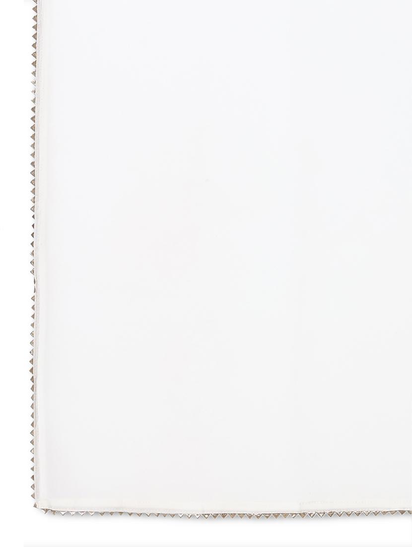 women white embroidered v neck fusion set - 21661614 - Standard Image - 7