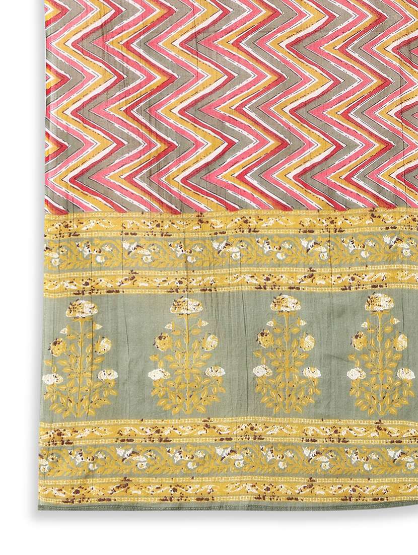 women floral kurta pant set with dupatta - 21661623 -  Standard Image - 7