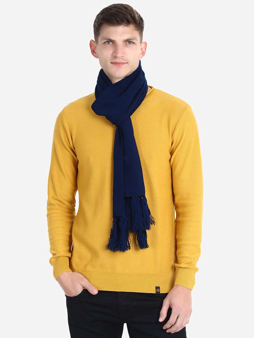 stylish winter knit muffler for men - 21662222 -  Standard Image - 2