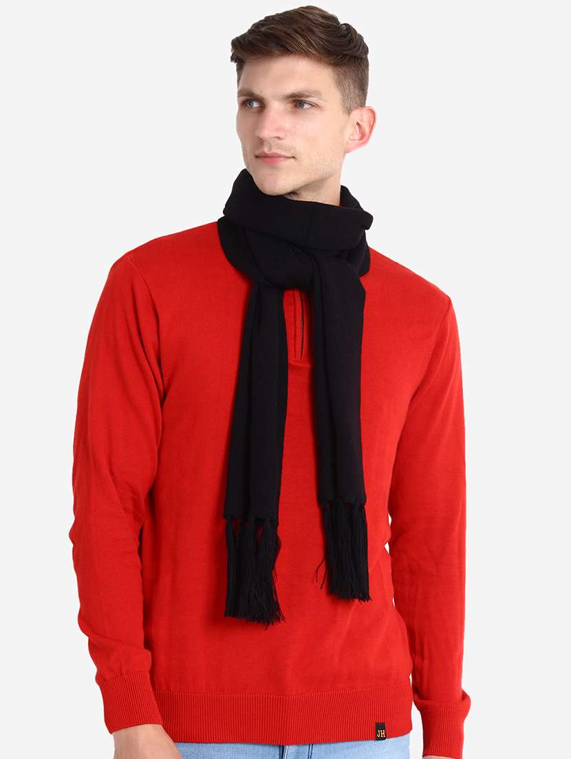 stylish winter knit muffler for men - 21662225 -  Standard Image - 2