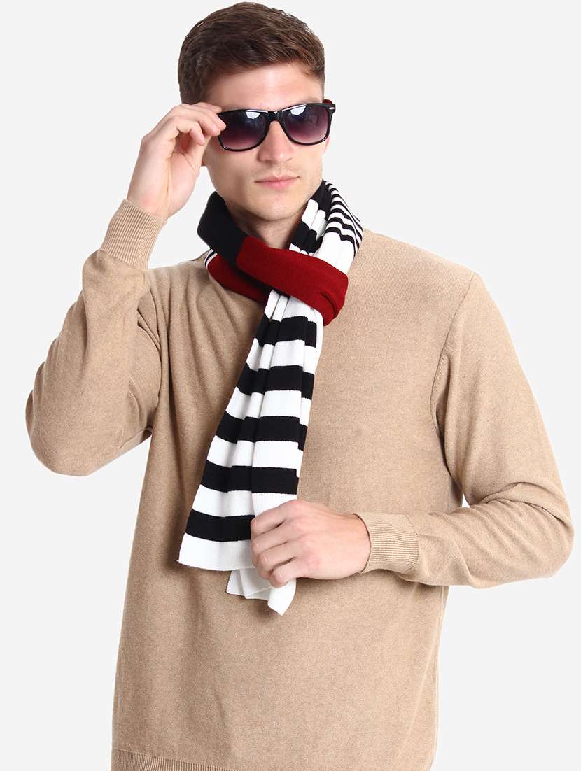 stylish winter knit muffler for men - 21662231 -  Standard Image - 2
