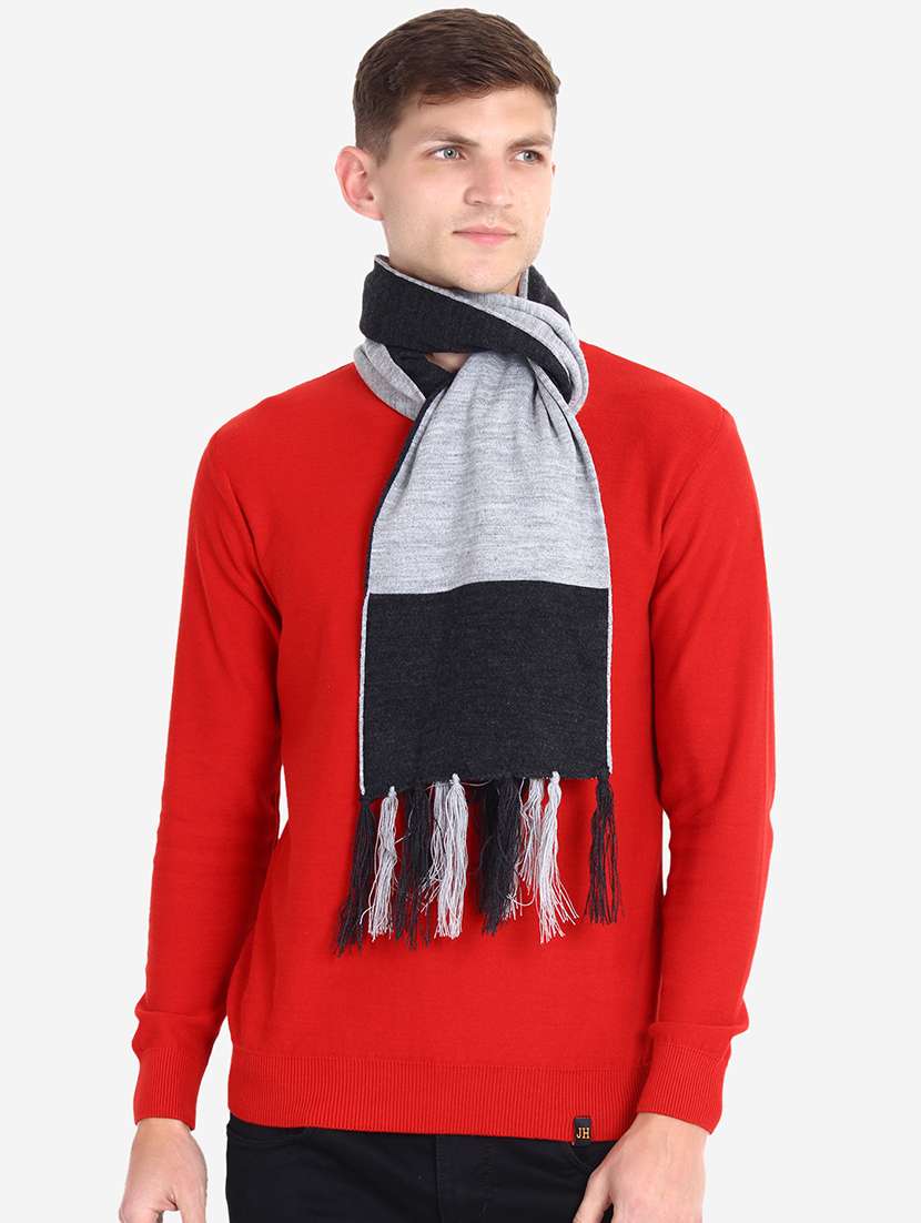 stylish winter knit muffler for men - 21662235 -  Standard Image - 2