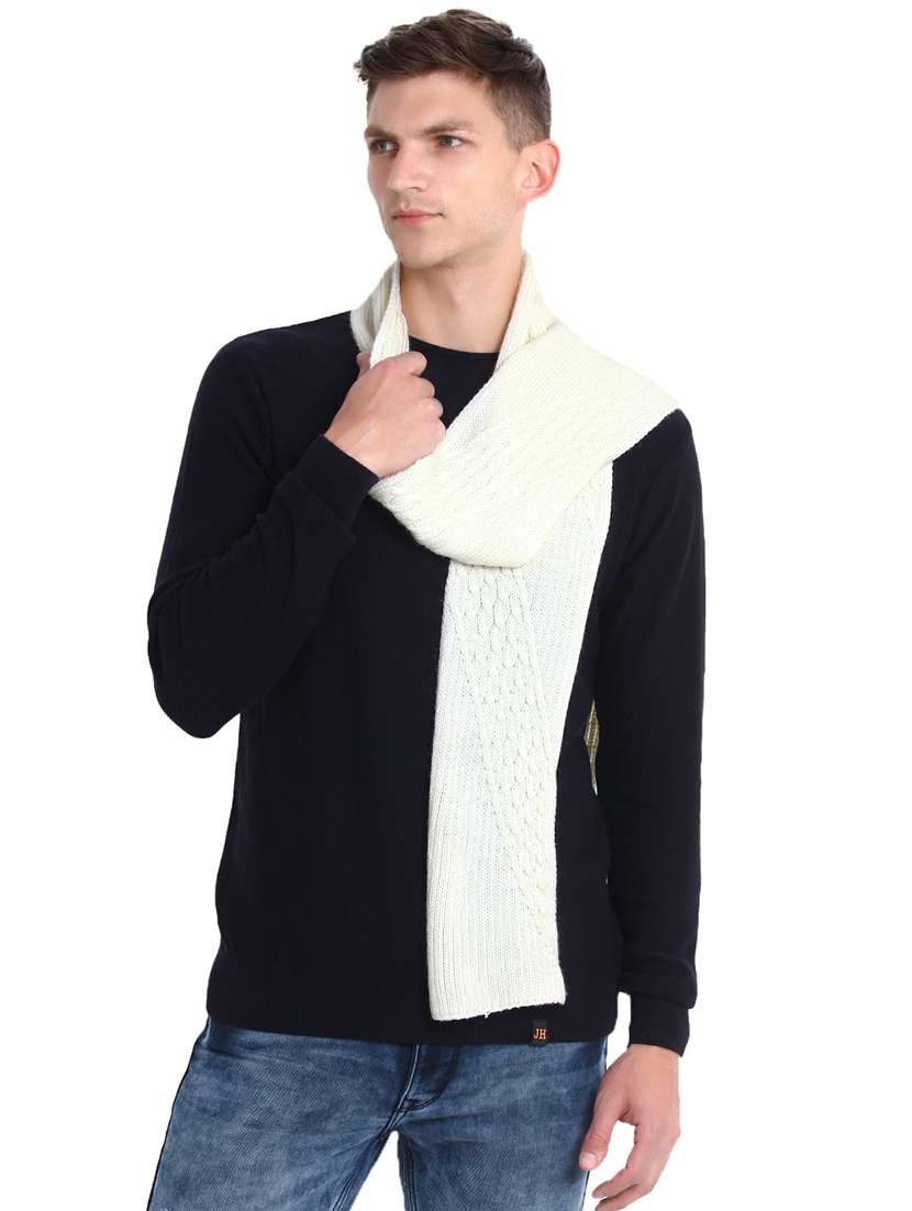stylish winter knit muffler for men - 21662236 -  Standard Image - 2