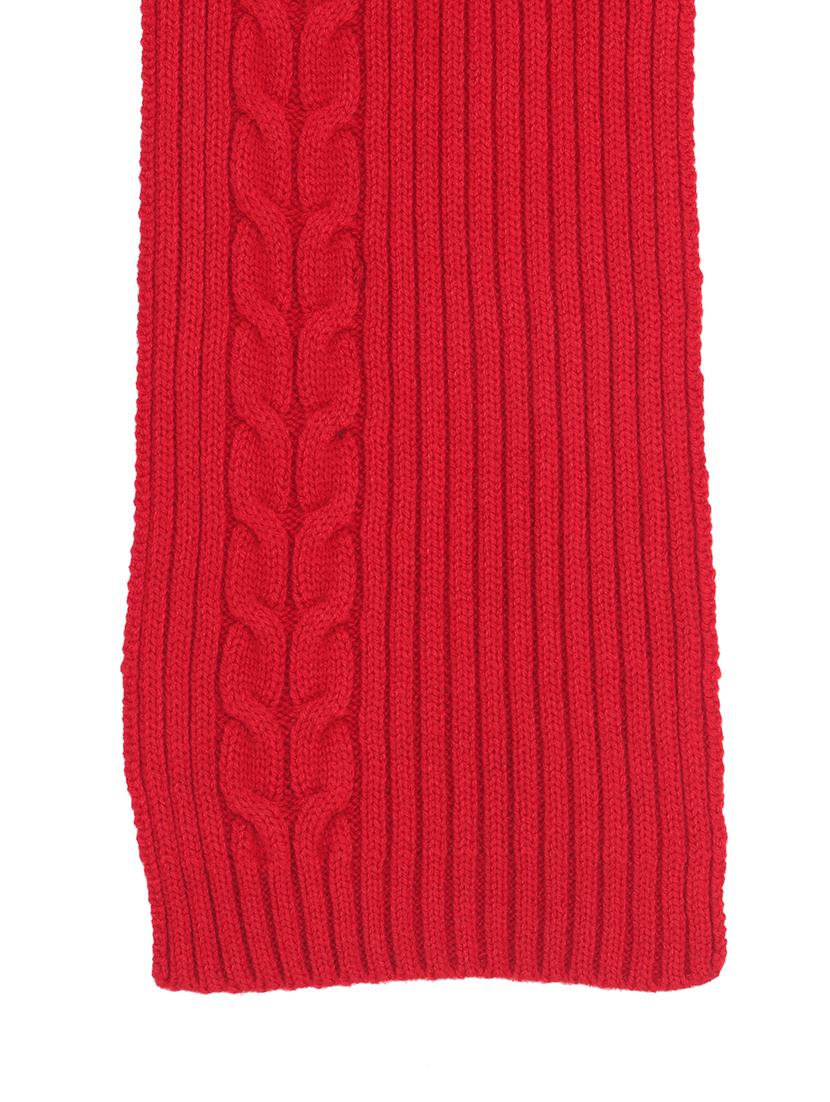 women red self design muffler - 21662241 - Standard Image - 7
