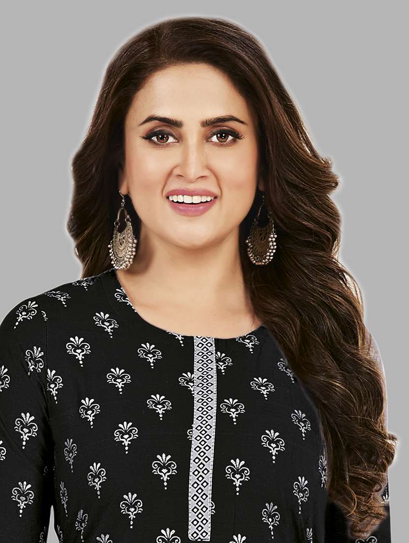 women printed 3-piece unstitched dress material  - 21662630 -  Standard Image - 2