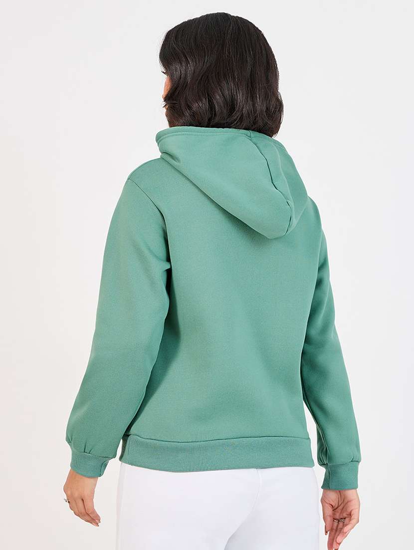 women printed hooded oversized sweatshirt - 21662650 -  Standard Image - 2