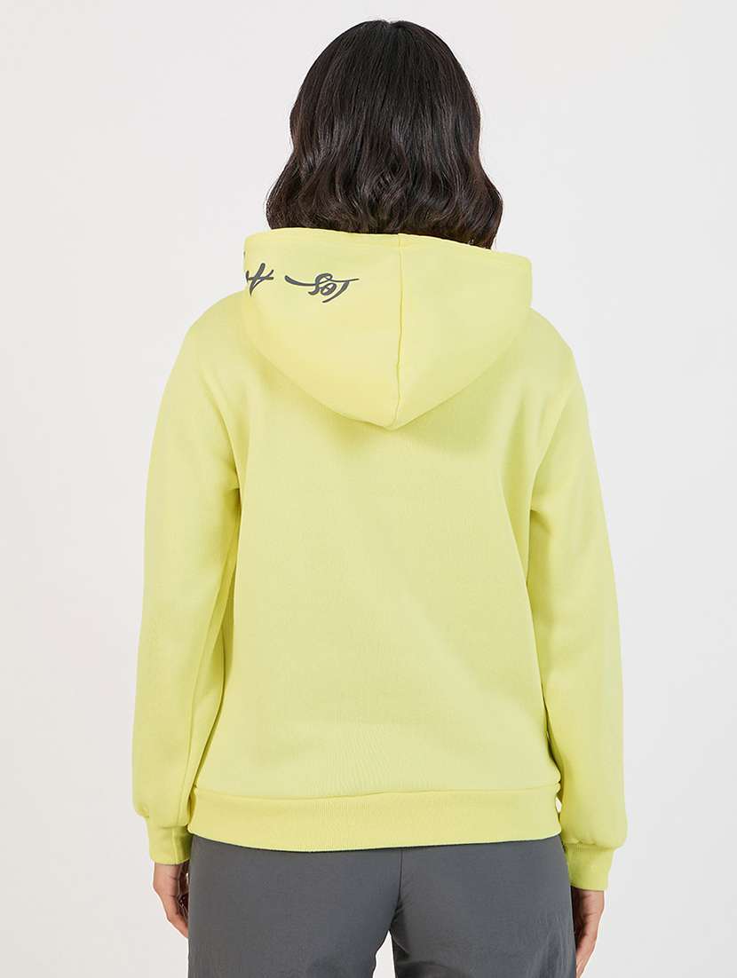 women printed hooded long sleeves sweatshirt - 21662654 -  Standard Image - 2