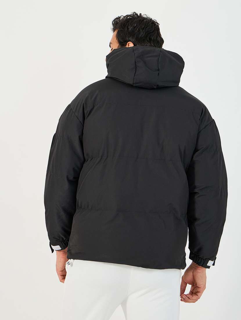 men solid long sleeve quilted jacket - 21662698 -  Standard Image - 2