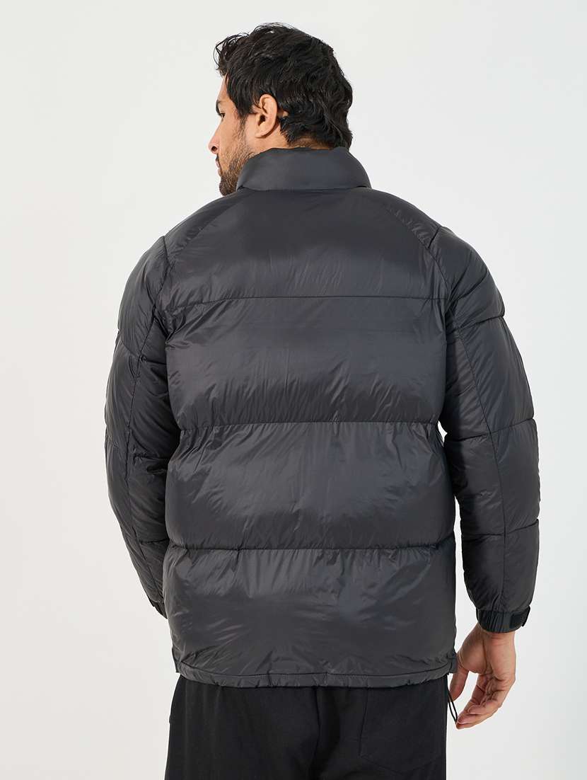 men solid long sleeve quilted jacket - 21662699 -  Standard Image - 2