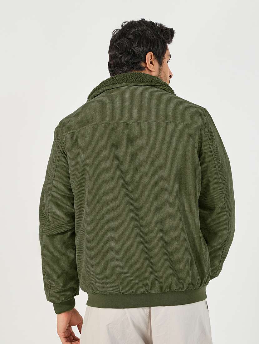 men solid long sleeve casual jacket - 21662704 -  Standard Image - 2