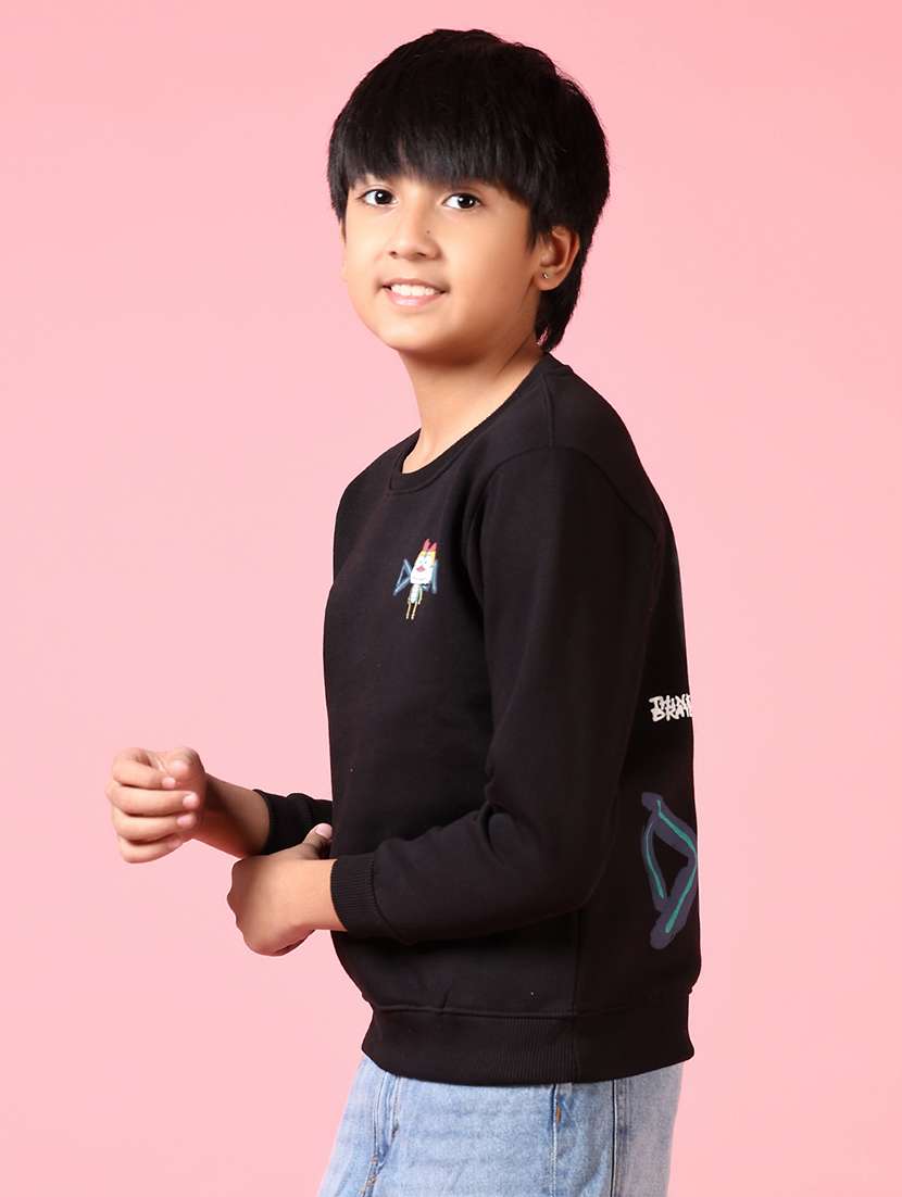 boys long sleeves printed sweatshirt - 21662763 -  Standard Image - 2