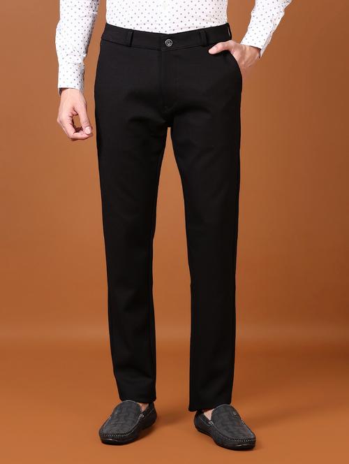 men mid rise solid chinos - 21662825 -  Standard Image - 0