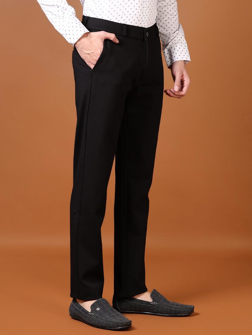men mid rise solid chinos - 21662825 - Standard Image - 2