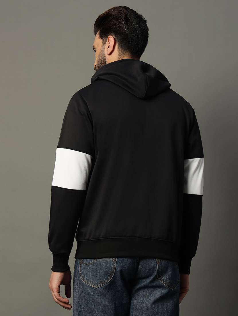 men long sleeve color block sweatshirt - 21662899 -  Standard Image - 2